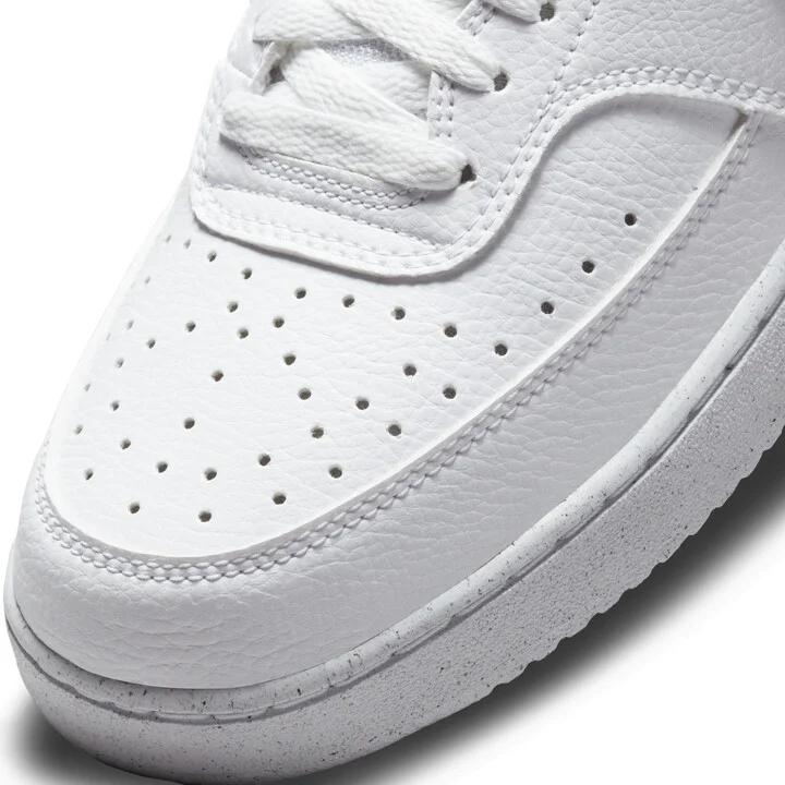 Nike Men's Court Vision Mid Next Nature Shoes in White | DN3577-100 - Image 7