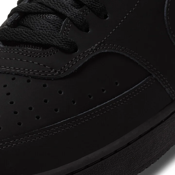 Nike Men's Court Vision Mid Shoes in Black | CU6620-001 - Image 7