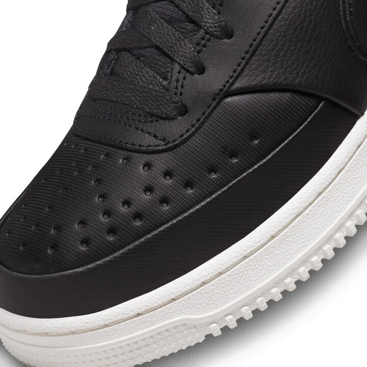 Nike Men's Court Vision Mid Winterized Shoes in Black | DR7882-002 - Image 8