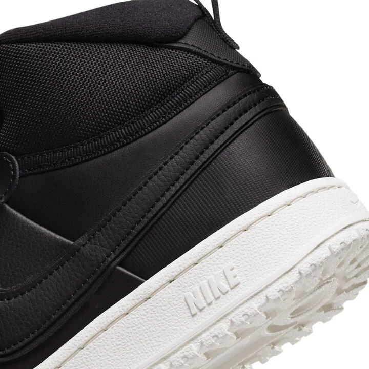 Nike Men's Court Vision Mid Winterized Shoes in Black | DR7882-002 - Image 9
