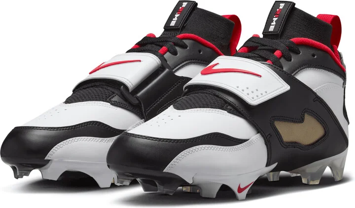 Nike Men's Diamond Turf 93 TD Football Shoes in White | HF5298-100 - Image 5