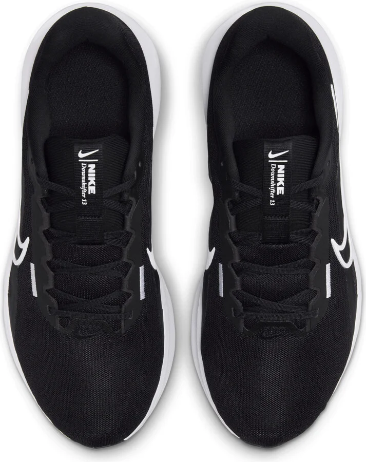 Nike Men's Downshifter 13 Road Running Shoes (Extra Wide) in Black | FJ1284-001 - Image 4