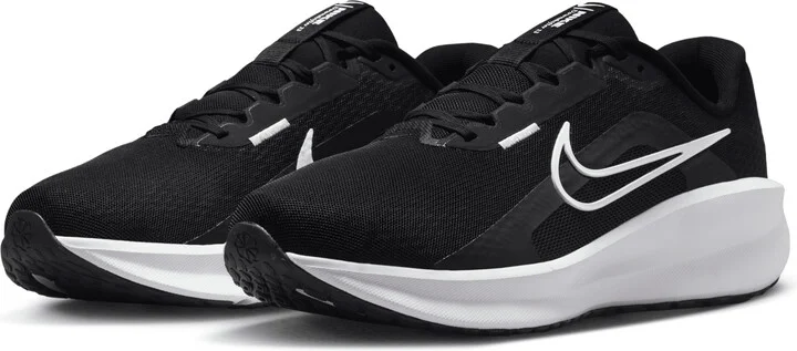 Nike Men's Downshifter 13 Road Running Shoes (Extra Wide) in Black | FJ1284-001 - Image 5