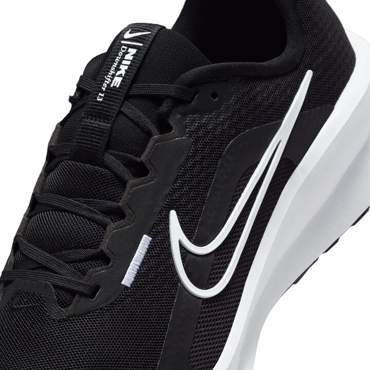 Nike Men's Downshifter 13 Road Running Shoes (Extra Wide) in Black | FJ1284-001 - Image 7