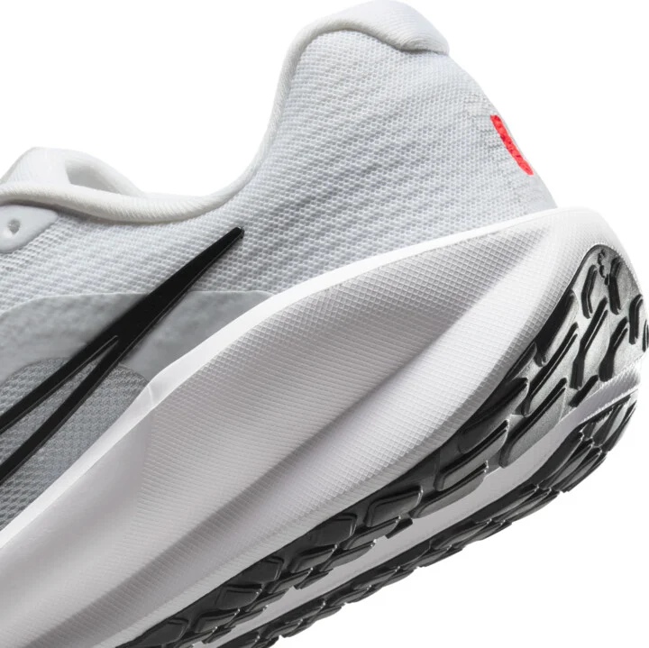 Nike Men's Downshifter 13 Road Running Shoes (Extra Wide) in White | FJ1284-100 - Image 8