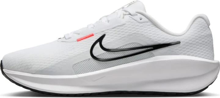 Nike Men's Downshifter 13 Road Running Shoes (Extra Wide) in White | FJ1284-100
