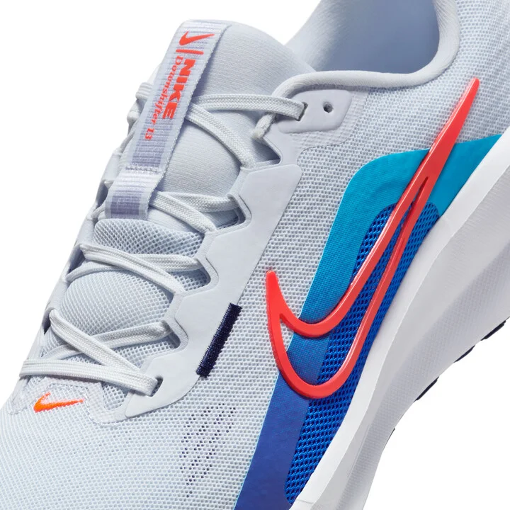 Nike Men's Downshifter 13 Road Running Shoes in Grey | FD6454-012 - Image 7
