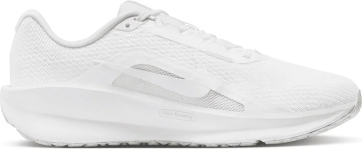 Nike Men's Downshifter 13 Road Running Shoes in White | FD6454-100 - Image 4