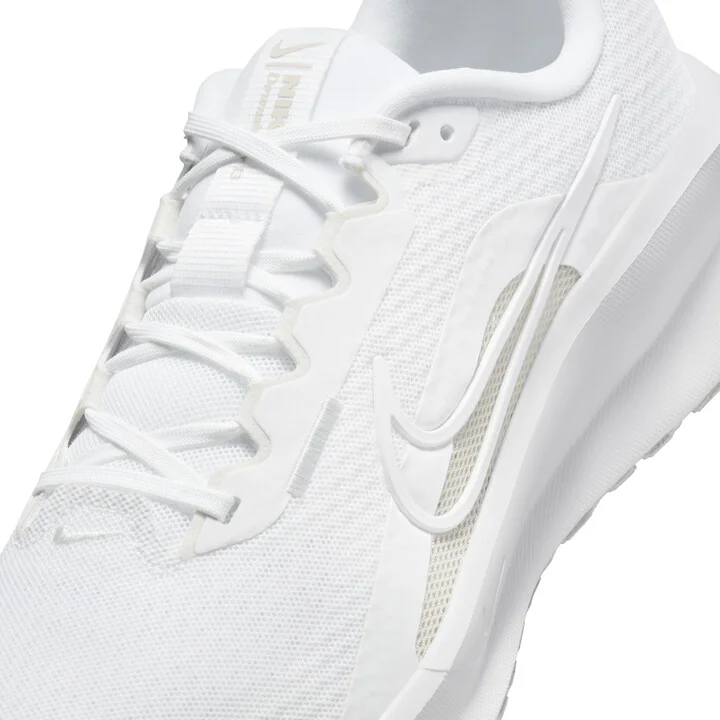 Nike Men's Downshifter 13 Road Running Shoes in White | FD6454-100 - Image 8