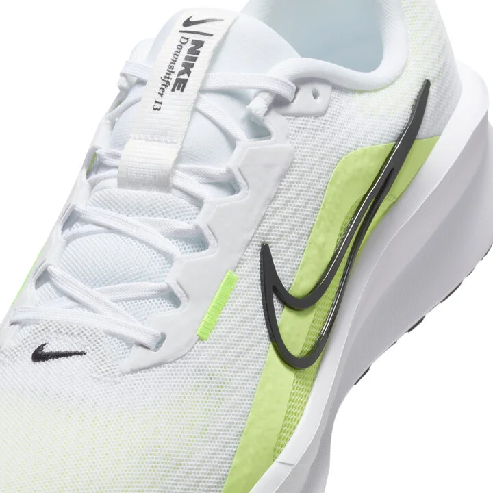 Nike Men's Downshifter 13 Road Running Shoes in White | FD6454-105 - Image 7