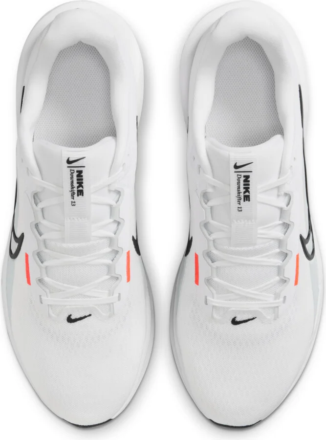Nike Men's Downshifter 13 Road Running Shoes in White | FD6454-107 - Image 4