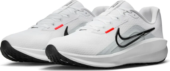 Nike Men's Downshifter 13 Road Running Shoes in White | FD6454-107 - Image 5