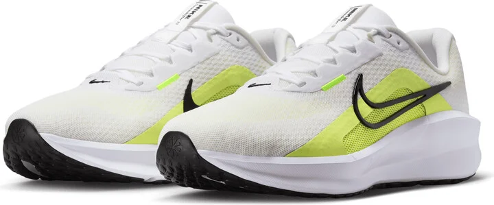 Nike Men's Downshifter Road Running Shoes (Extra Wide) in White | FJ1284-101 - Image 5