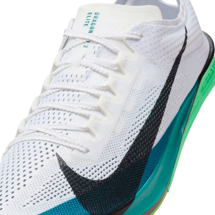 Nike Men's Dragonfly 2 Elite Track & Field Distance Spikes in White | FZ9315-102 - Image 8