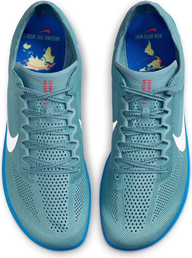 Nike Men's Dragonfly 2 Track & Field Distance Spikes in Blue | HQ1855-400 - Image 4
