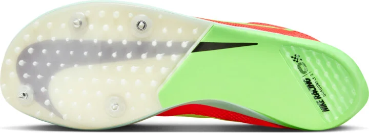 Nike Men's Dragonfly 2 Track & Field Distance Spikes in Red | FD8413-600 - Image 2