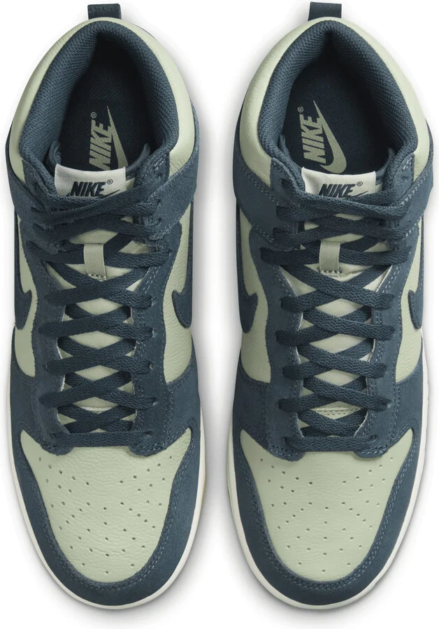 Nike Men's Dunk High Retro SE Shoes in Green | FZ4739-300 - Image 4