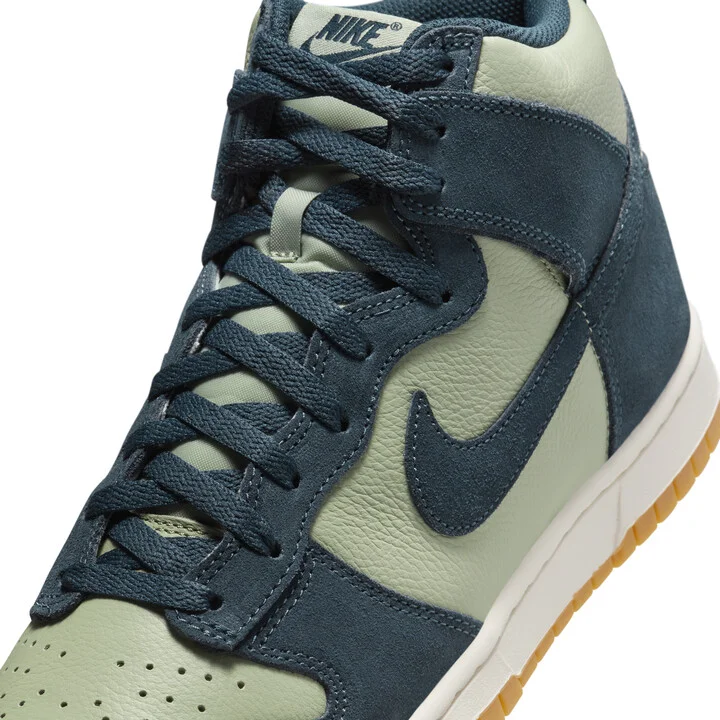 Nike Men's Dunk High Retro SE Shoes in Green | FZ4739-300 - Image 7