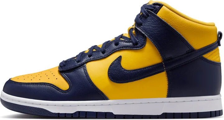 Nike Men's Dunk High Retro SE Shoes in Yellow | HF3143-700