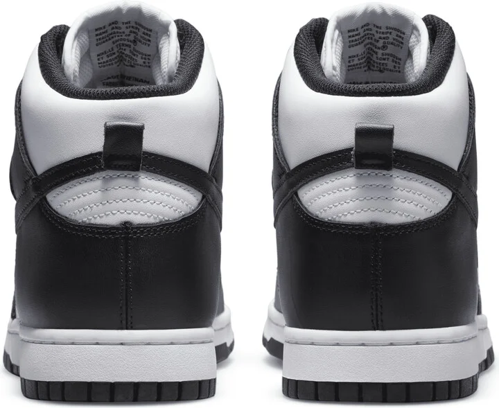 Nike Men's Dunk High Retro Shoes in White | DD1399-105 - Image 6