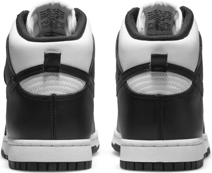 Nike Men's Dunk High Retro Shoes in White | DD1399-105 - Image 7