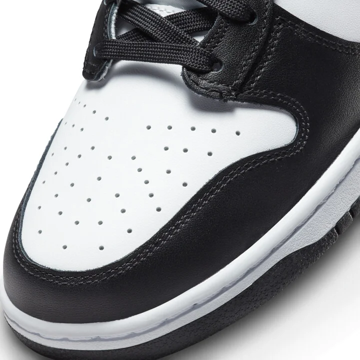 Nike Men's Dunk High Retro Shoes in White | DD1399-105 - Image 8