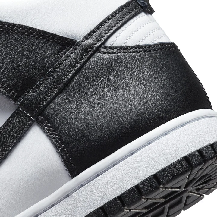Nike Men's Dunk High Retro Shoes in White | DD1399-105 - Image 9