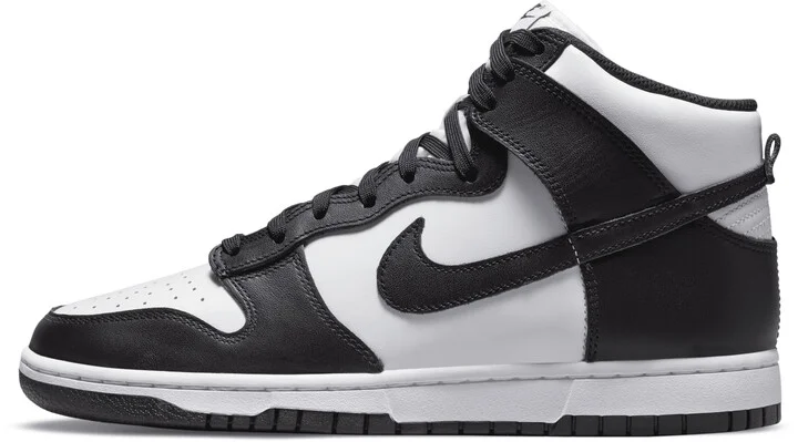 Nike Men's Dunk High Retro Shoes in White | DD1399-105