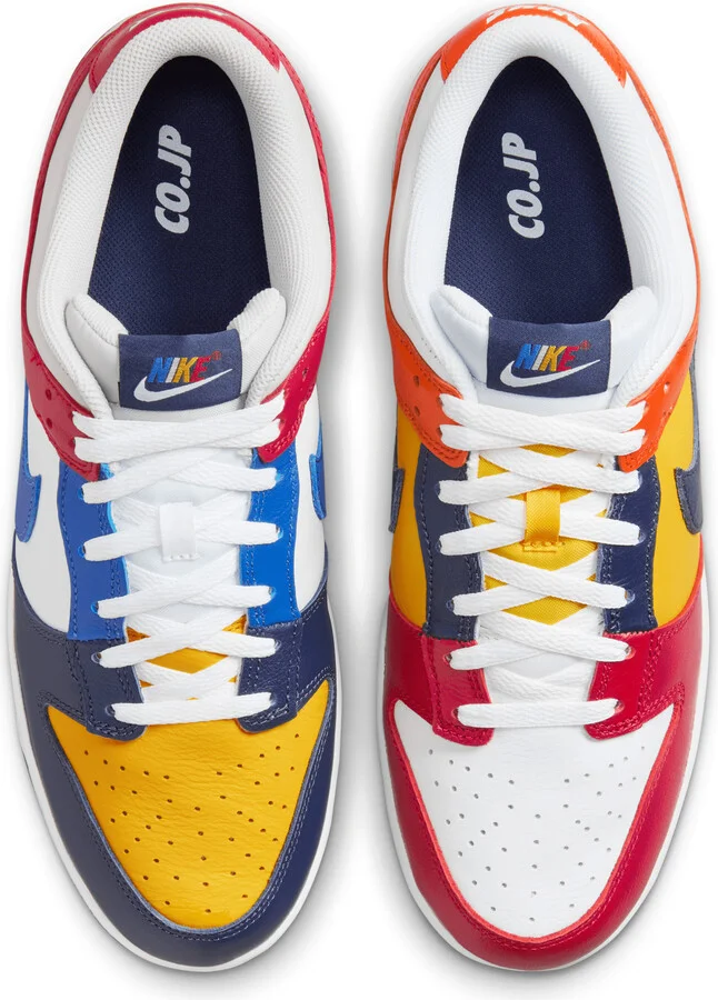 Nike Men's Dunk Low JP Shoes in Blue | IB2051-400 - Image 4
