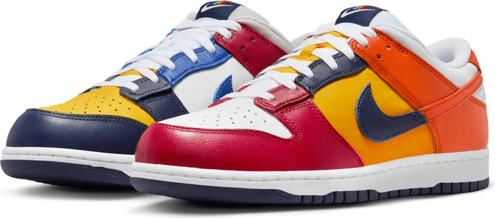 Nike Men's Dunk Low JP Shoes in Blue | IB2051-400 - Image 5