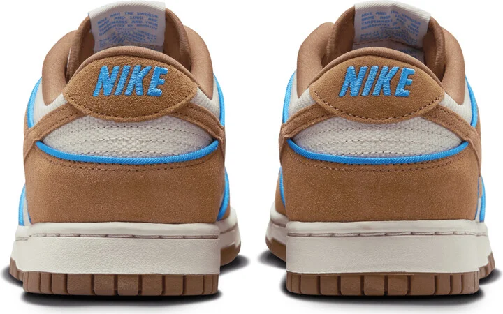 Nike Men's Dunk Low Retro Premium Shoes in Brown | FN5825-100 - Image 6