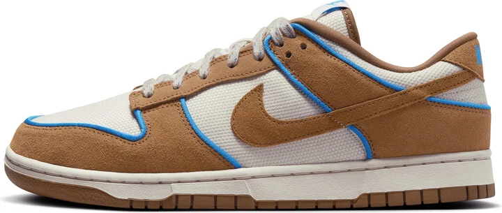 Nike Men's Dunk Low Retro Premium Shoes in Brown | FN5825-100