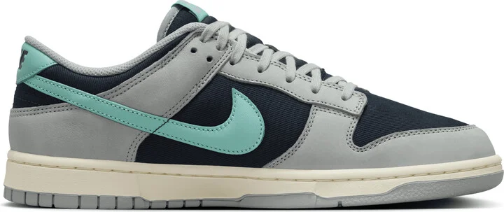 Nike Men's Dunk Low Retro Premium Shoes in Grey | FB8895-001 - Image 3