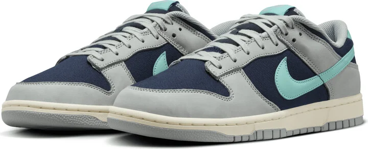 Nike Men's Dunk Low Retro Premium Shoes in Grey | FB8895-001 - Image 5