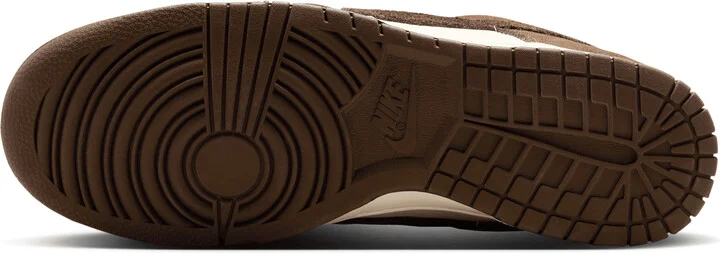 Nike Men's Dunk Low Retro SE Leather/Suede Shoes in Brown | FQ8249-104 - Image 2