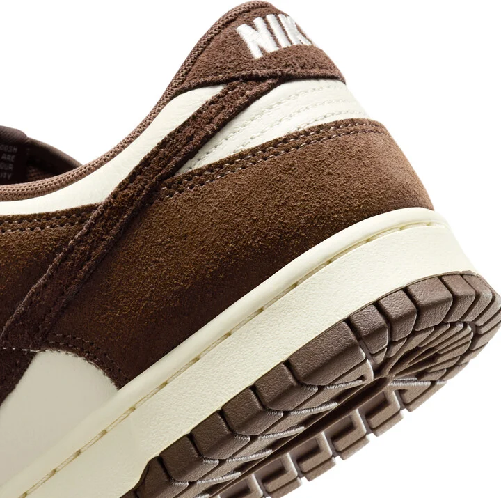 Nike Men's Dunk Low Retro SE Leather/Suede Shoes in Brown | FQ8249-104 - Image 8