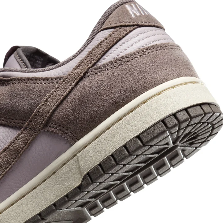 Nike Men's Dunk Low Retro SE Leather/Suede Shoes in Purple | FQ8249-001 - Image 8