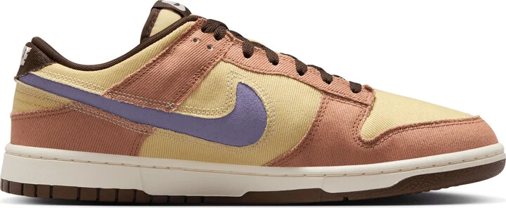 Nike Men's Dunk Low Retro SE Shoes in Brown | HF3141-200 - Image 3