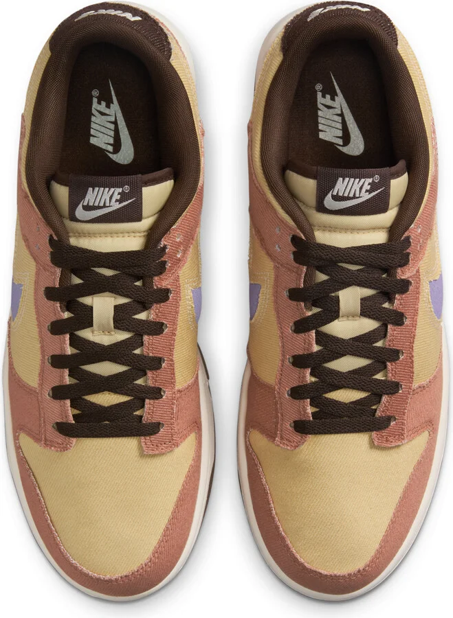 Nike Men's Dunk Low Retro SE Shoes in Brown | HF3141-200 - Image 4