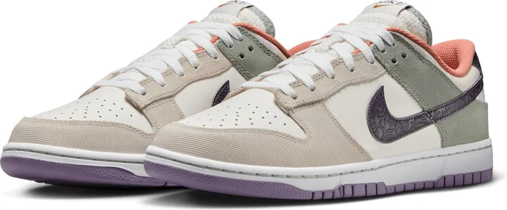 Nike Men's Dunk Low Retro SE Shoes in White | HV5750-133 - Image 5