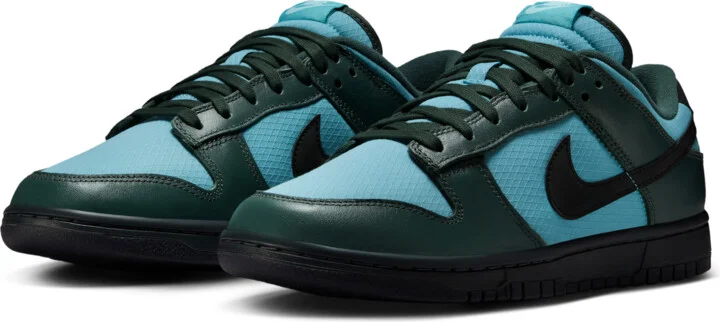 Nike Men's Dunk Low Retro SE Winterized Shoes in Green | FZ3052-300 - Image 5