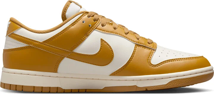 Nike Men's Dunk Low Retro Shoes in Brown | HF5441-108 - Image 3