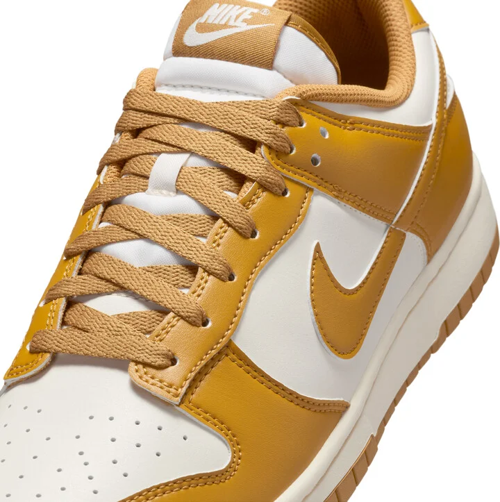 Nike Men's Dunk Low Retro Shoes in Brown | HF5441-108 - Image 7
