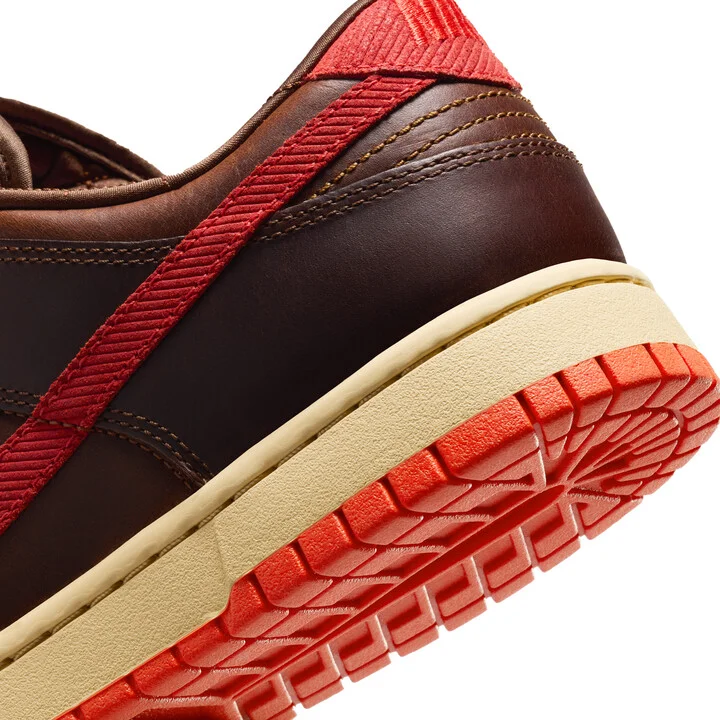 Nike Men's Dunk Low Retro Shoes in Brown | HQ3448-262 - Image 8
