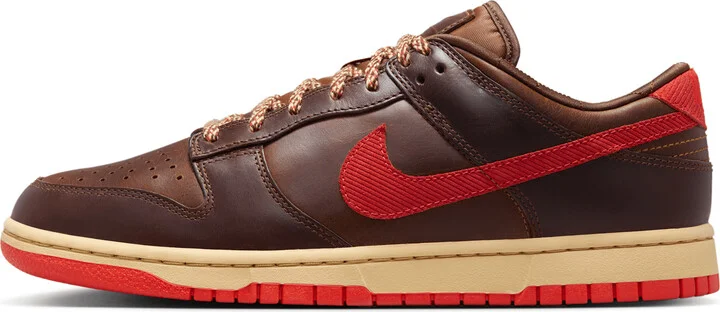Nike Men's Dunk Low Retro Shoes in Brown | HQ3448-262