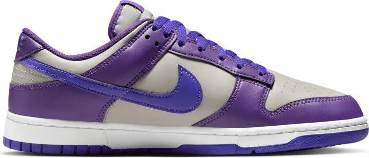 Nike Men's Dunk Low Retro Shoes in Grey | HF5441-005 - Image 3