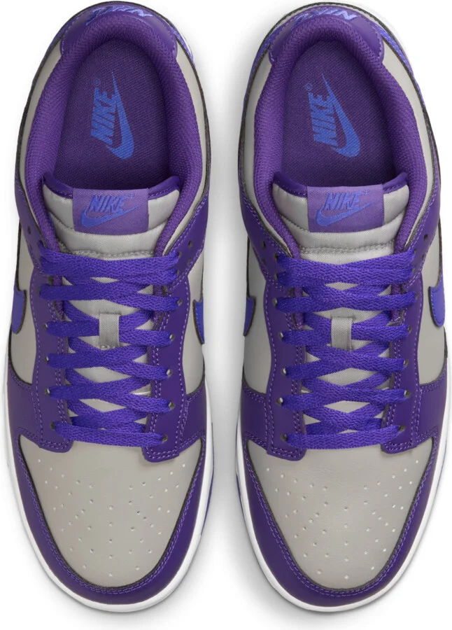 Nike Men's Dunk Low Retro Shoes in Grey | HF5441-005 - Image 4