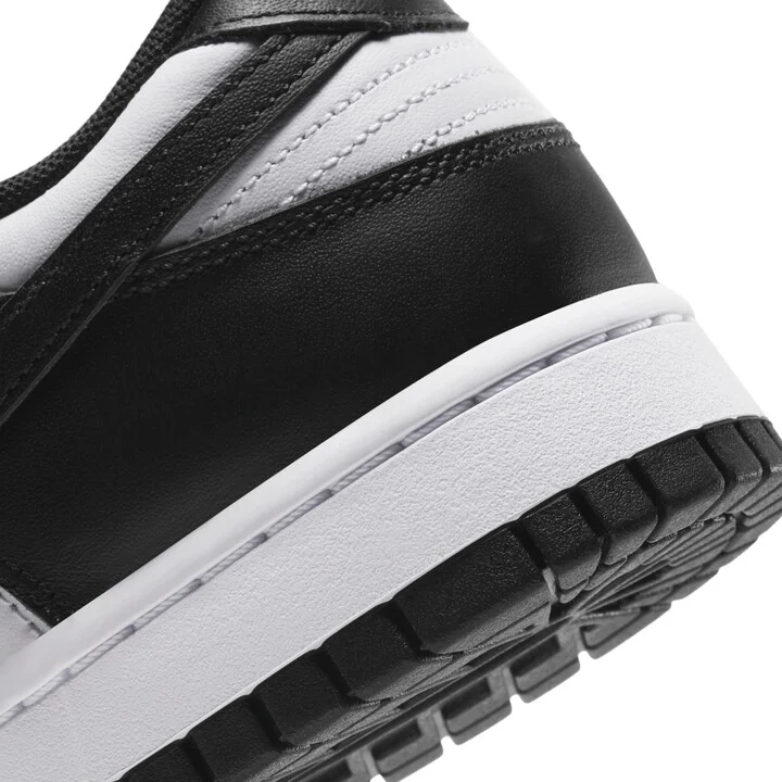 Nike Men's Dunk Low Retro Shoes in White | DD1391-100 - Image 9