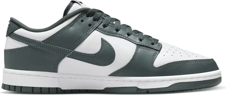 Nike Men's Dunk Low Retro Shoes in White | DV0833-111 - Image 3