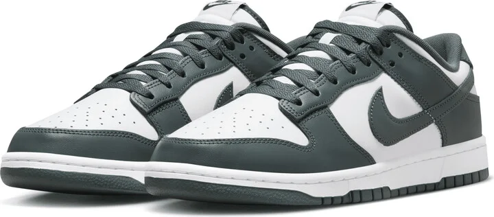 Nike Men's Dunk Low Retro Shoes in White | DV0833-111 - Image 5